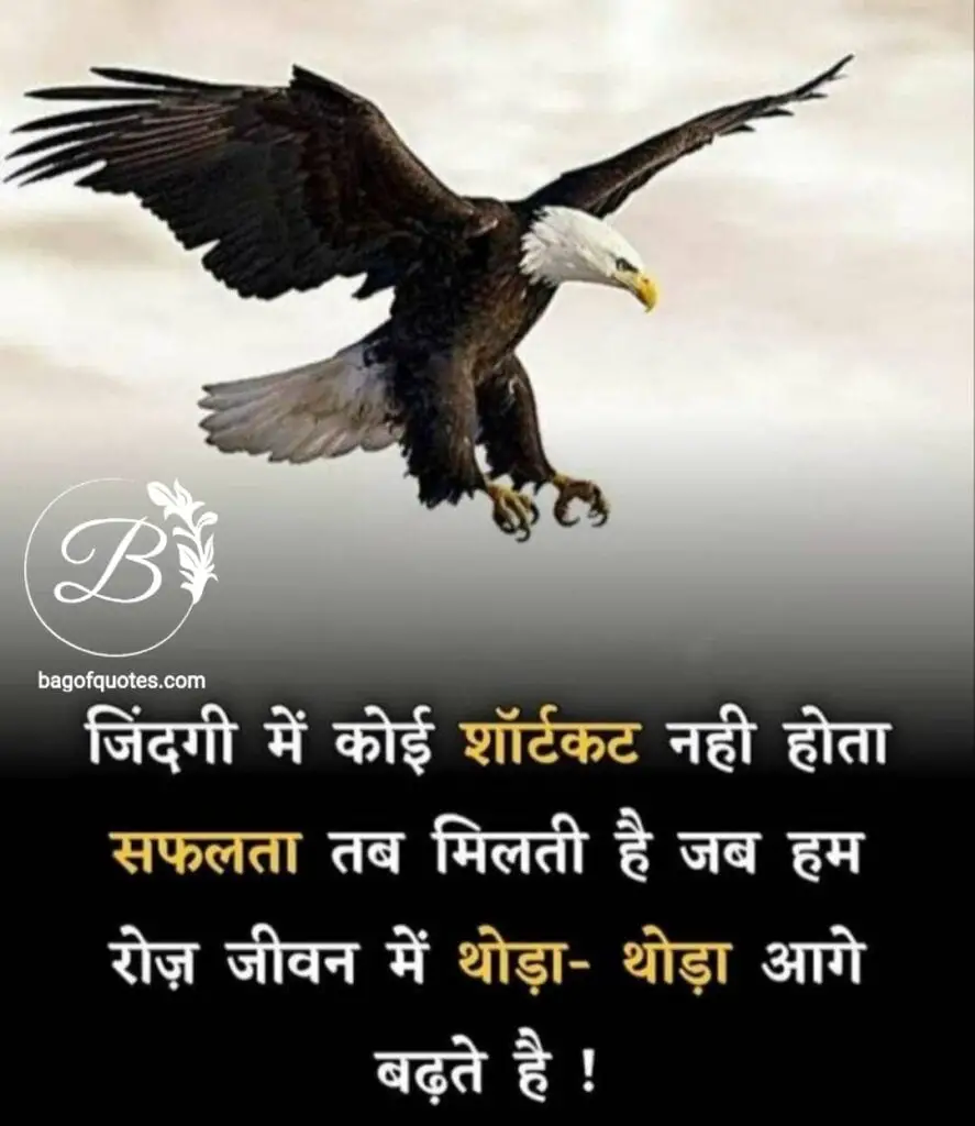 जीवन में सफलता पाने का कोई शॉर्टकट नहीं होता best quotes on success in hindi