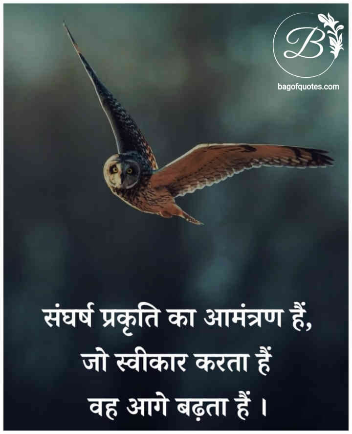 best hindi motivational quotes - घर्ष प्रकृति का आमंत्रण होता है इसे जो इंसान स्वीकार करता है 